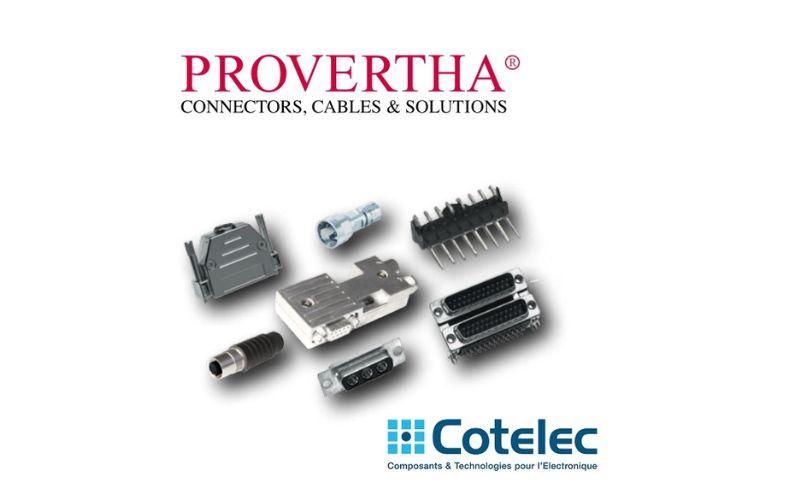 La connectique standard avec Provertha