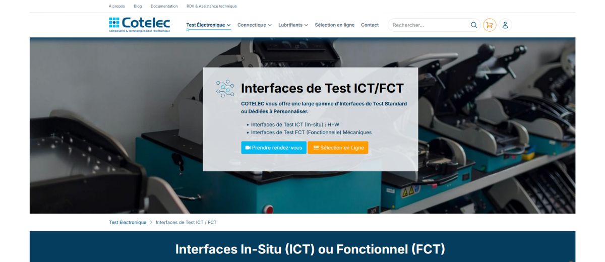Interface de test à action parallèle avancée pour test PCB et ATE