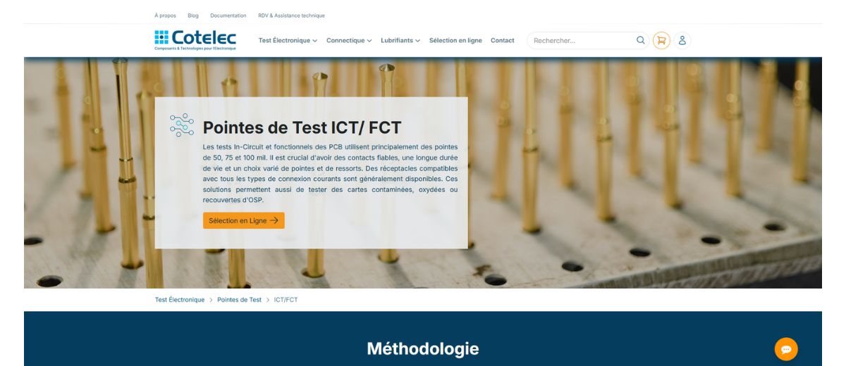 technologie de test pour test haute intensité sur collecteur aluminium de batterie