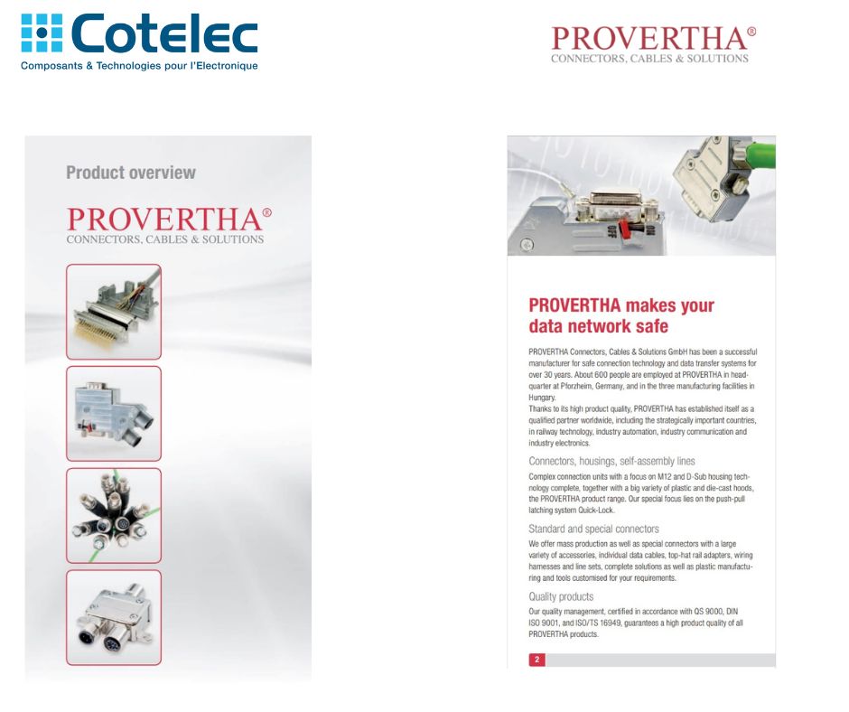 Catalogue Provertha